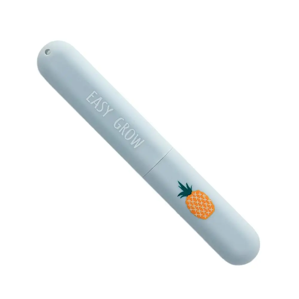 2 Portable Toothbrush Cover Holder Outdoor Travel Hiking Camping Toothrush Cap Case Protect Storage Cute Box 1pc - Цвет: 2