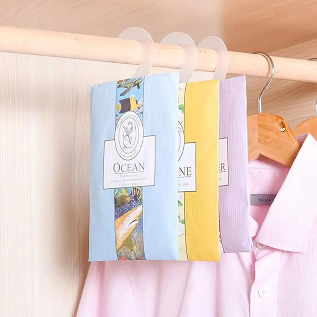 

Aromatherapy Air Fresh Refreshing Scent Bag Smell Perfume Jasmine Rose Natural Smell Incense Wardrobe Sachet