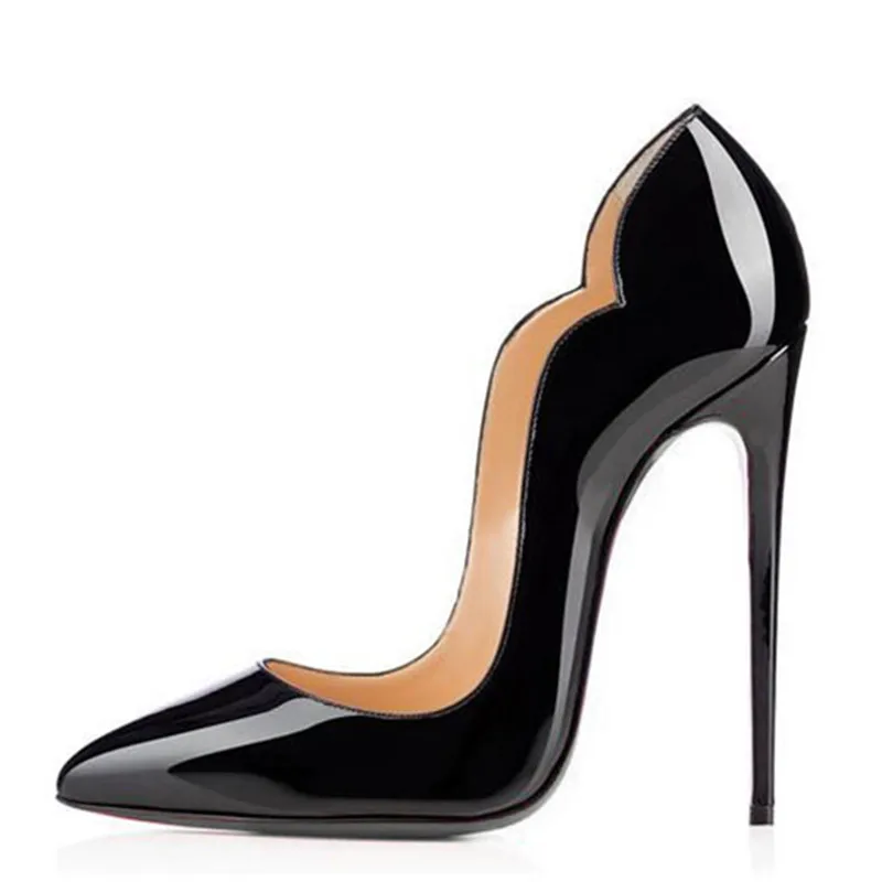 

Туфли shofoo. Красивые модные женские туфли, красивые кожаные туфли, туфли-лодочки с острым носком, женские туфли на высоком каблуке. Размер: 34-45