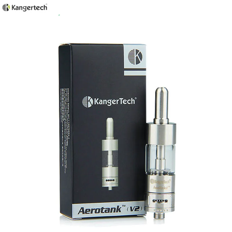 

100% Genuine Kangertech Aerotank V2 Atomizer Kanger replacement Dual Coil Clearomizer suit 510 thread