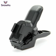SnowHu para Gopro accesorios de mandíbulas Flex montaje de abrazadera para ir pro Hero 7 6 5 4 3 3 + para xiaomi yi 4k para sjcam sj4000 sj7000 GP153