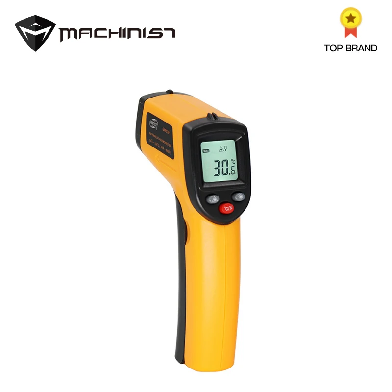 Digital Infrared Thermometer LCD Display Surroundings Temperature Tester Non contact Auto Car font b Repair b