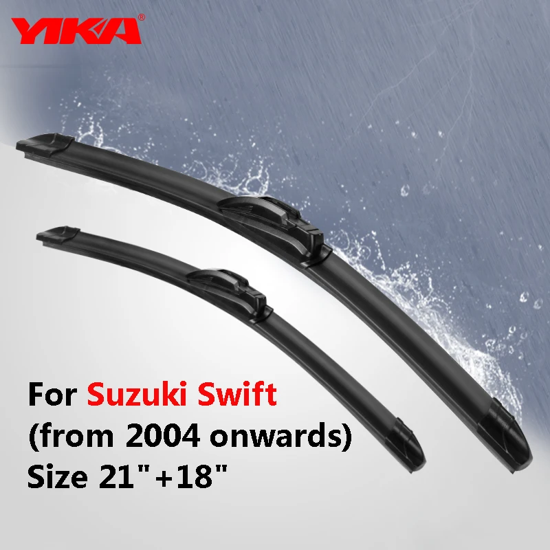 YIKA 21"+18"For Suzuki Swift (from 2004 onwards) Car U type Glass