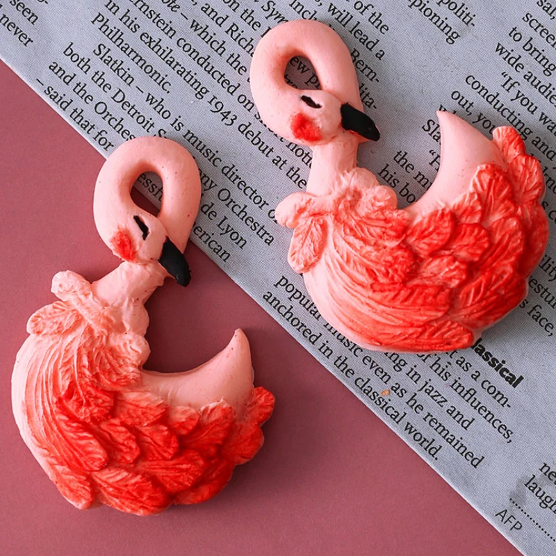 

Swan & Flamingo Silicone Mold Fondant Mould Cake Decorating Tools Chocolate Gumpaste Mold, Sugarcraft, Kitchen Accessories