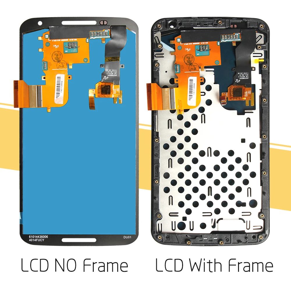 Оригинальный 5 96 дюймовый дисплей для Google Motorola Moto Nexus 6 XT1100 LCD кодирующий