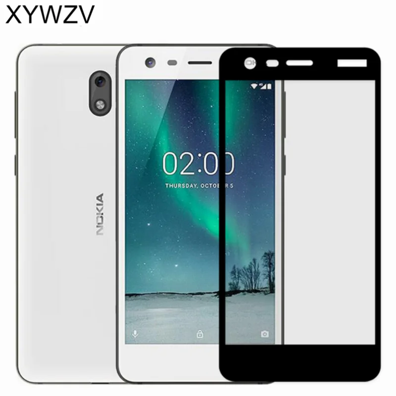 1 шт. Защита экрана для Nokia 2 закаленное стекло полное покрытие Защитная пленка Nokia2