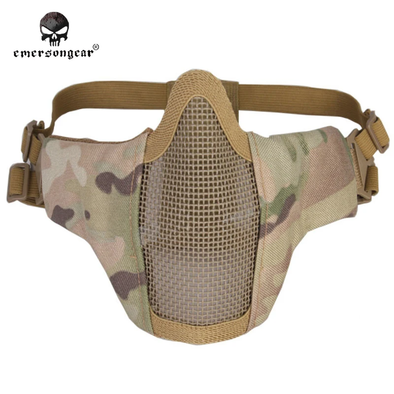 

IDOGEAR PDW Half Face Protective MESH Mask Airsoft Field CS Game Tactical Military Accessories 3604
