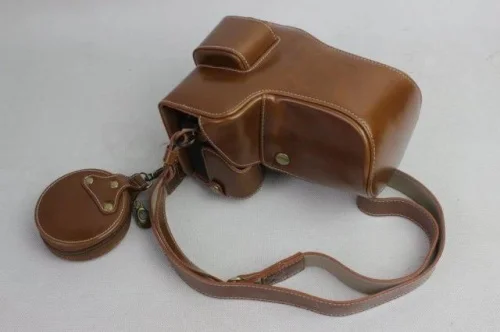 Черный/коричневый/кофе цифровой камера кожаный чехол Обложка для sony A9 ILCE-9 A9 A7R3 A7III A7RM3 с сумкой для хранения на открытие Дело