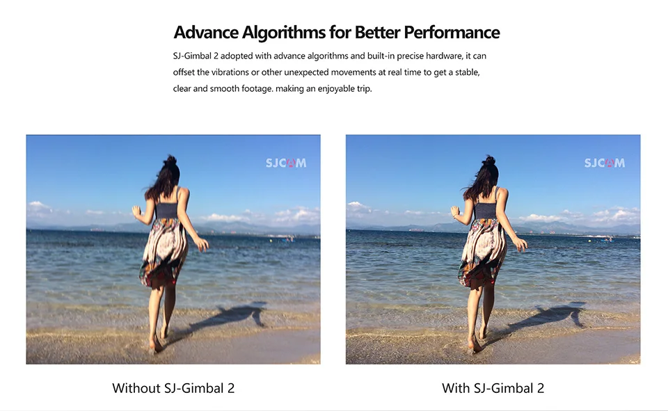SJCAM Gimbal 2 портативные аксессуары 3-осевая стабилизация для спортивной экшн-камеры SJCAM SJ8 Pro Серии SJ 7 STAR SJ6 legend спортивный экшн Камера