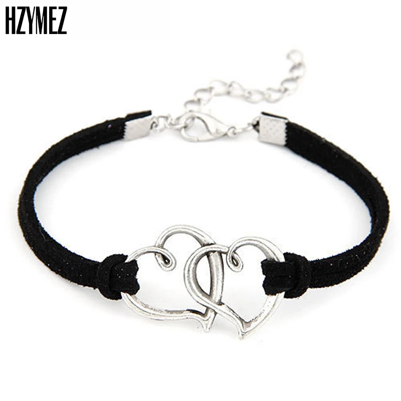 Браслет. Браслет на цепочке с черным сердечком. Сердце браслет бижутерия. Парные браслеты для влюбленных. Браслет с красным сердечком.