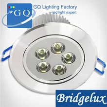 FedEx DHL 550LM 5 Вт светодиодный потолочный светильник светодиодный прожектор лампы AC85~ 265 V серебристого цвета