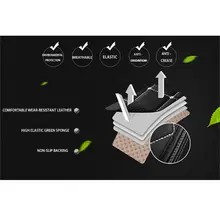 Новое автомобильное сиденье, четыре сезона, универсальное без спинки, без шнуровки, с кожаной вышивкой, Высококачественная подушка для сиденья