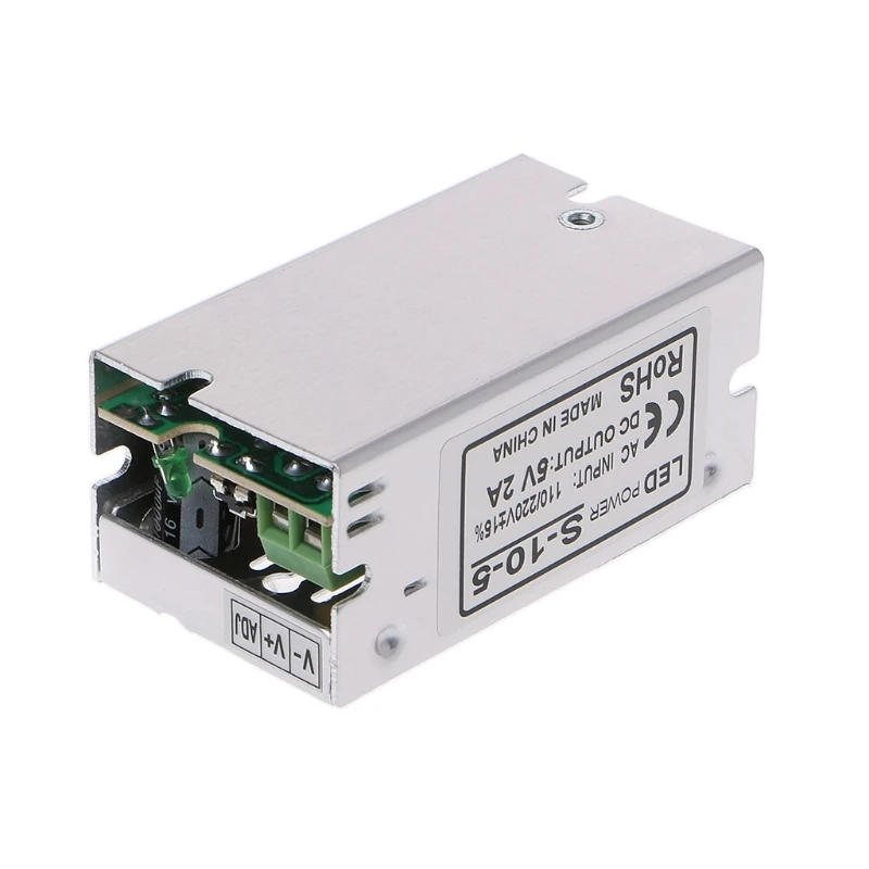 AC110-220V DC 5V 2A драйвер импульсного источника питания Трансформаторы 50/60 Гц |