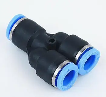

SPY-4/SPY-6/SPY-8/SPY-10/SPY-12 screw thread Type Y joint,Pneumatic component,pneumatic quick connector,air tools,10 PCS