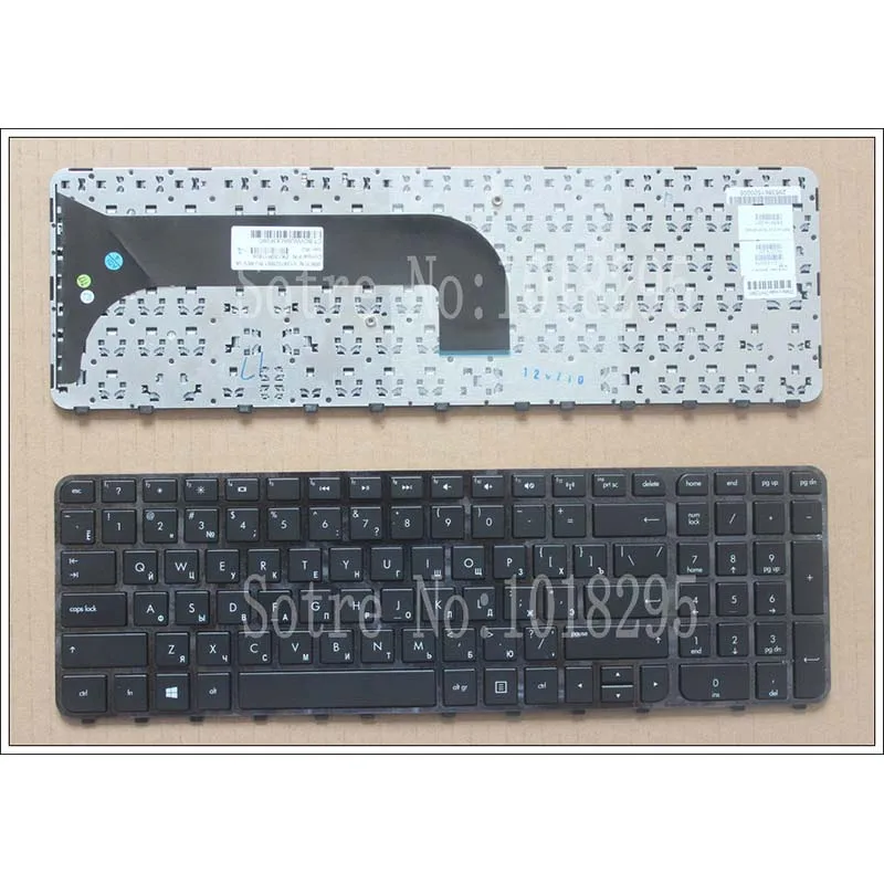 RU Клавиатура для hp ENVY m6 m6-1000 m6-1100 m6-1200 PK130U92B06 Русский ноутбука с черной рамкой 699851-251