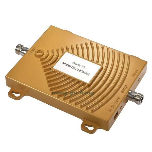 Полный комплект 2G GSM 3g ретранслятор, двухканальный усилитель 65dbi мобильный сигнал 3g WCDMA усилитель GSM 900 МГц/3g 2100 МГц усилитель