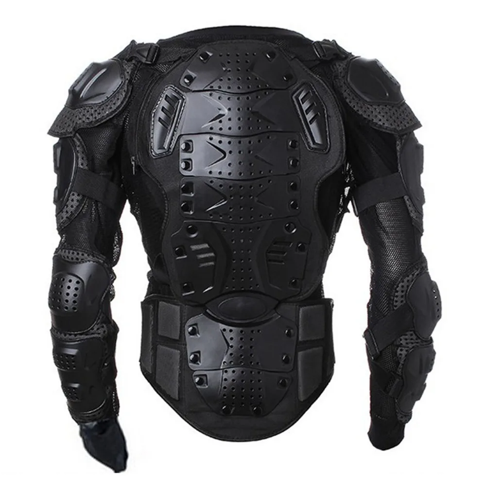 1pcs New Motorcycle Motocross Racing Protective Armor Jacket Gear Spine Chest