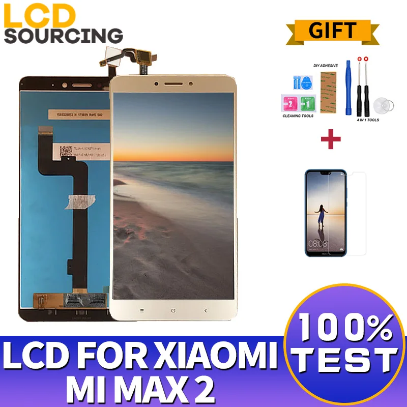 Beste LCD Voor Xiao mi mi max 2 Ips 6.44 \
