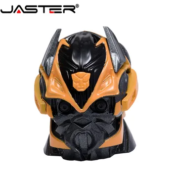 

JASTER 2019 Cool New USB 2.0 Flash Transformers Series Bumblebee Thumb Memory Stick 4GB 8GB 16GB 32GB 64GB 128GB pendrive U Disk