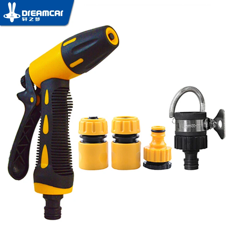 

Car Water Gun Set High Pressure Household Car Watering Multi-purpose Washing Device 25Meters Plumbing Hose Water Pipe Washer Gun