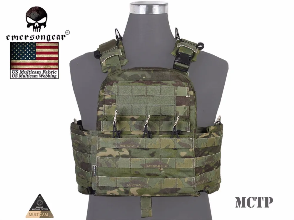 

Emersongear CPC Tactical Vest Airsoft Combat Molle Vest Multicam Tropic EM7400