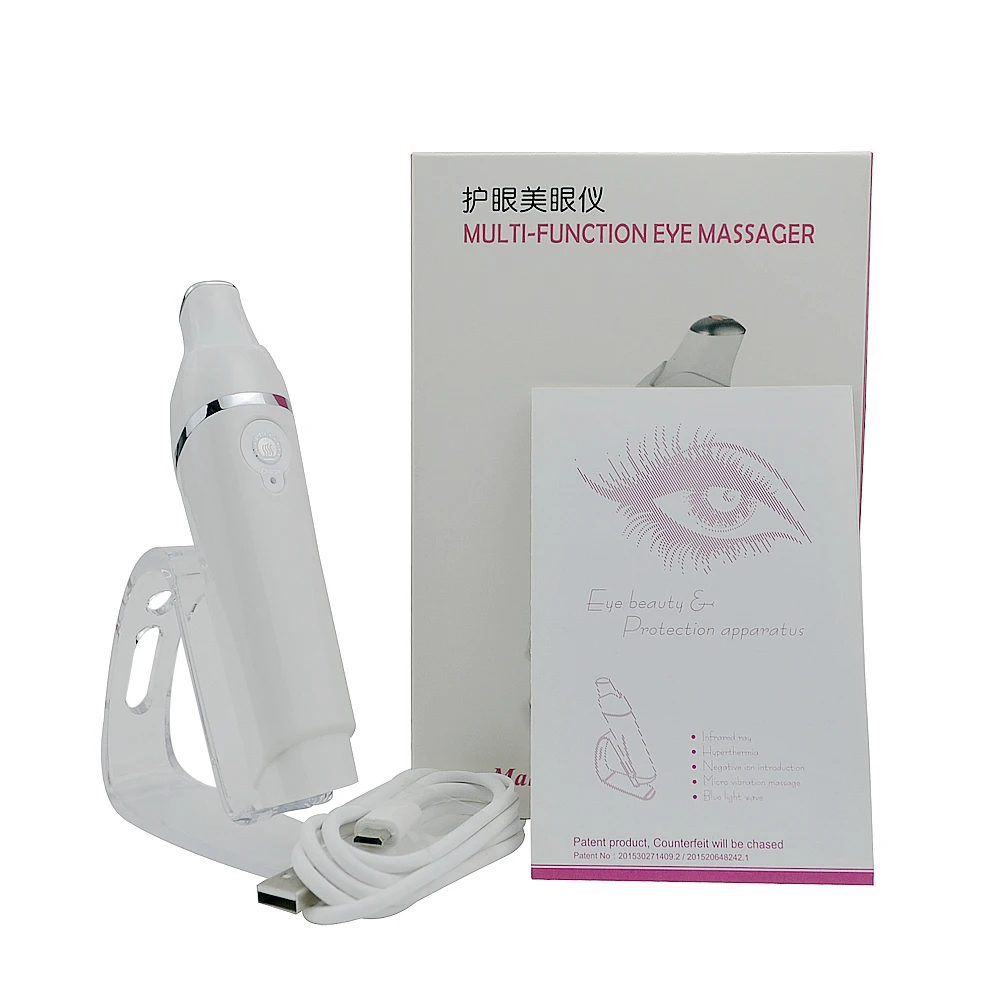 

Infrared Light Heating Treatment Anion Import High Frequency Vibration Eye Skin Lifting Tighten Eye Wrinkle Remover Eraser Pen