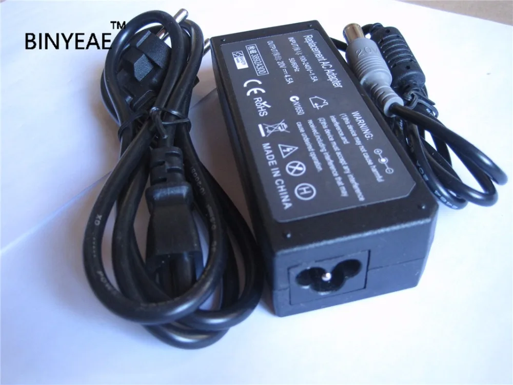 20V 4.5A 90W Universal AC Adapter Battery Charger for IBM Lenovo B490