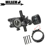 1pc Archery TOMMY Bow Sight Adapter Can Add Lens Aluminum Alloy Bow Sight Compound Bow Shooting Hunting Accessory 1pc Archery TOMMY Bow Sight Adapter Can Add Lens Aluminum Alloy Bow Sight Compound Bow Shooting Hunting Accessory