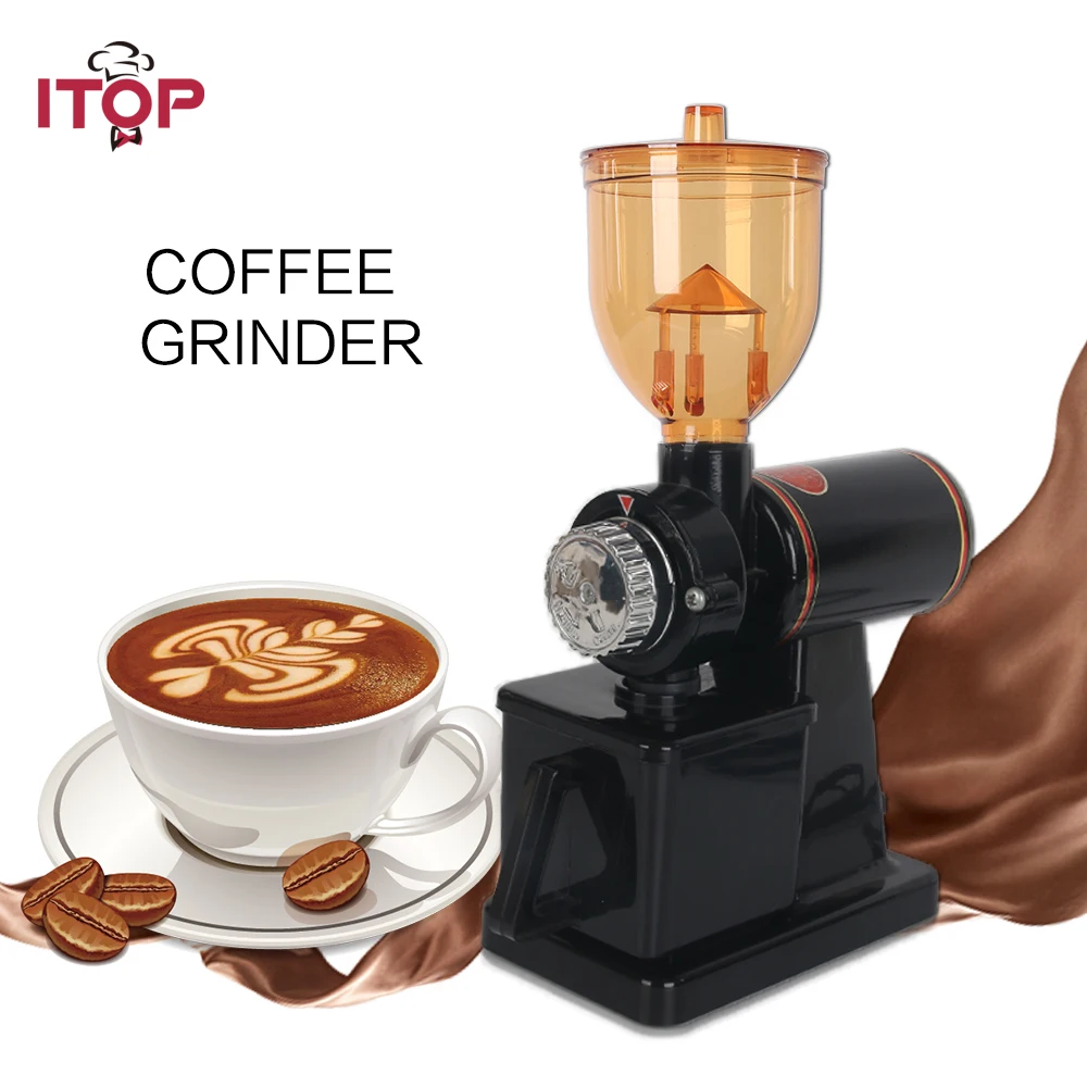 ITOP Stainless Steel Electric Ceramic Coffee Grinders Coffee Bean