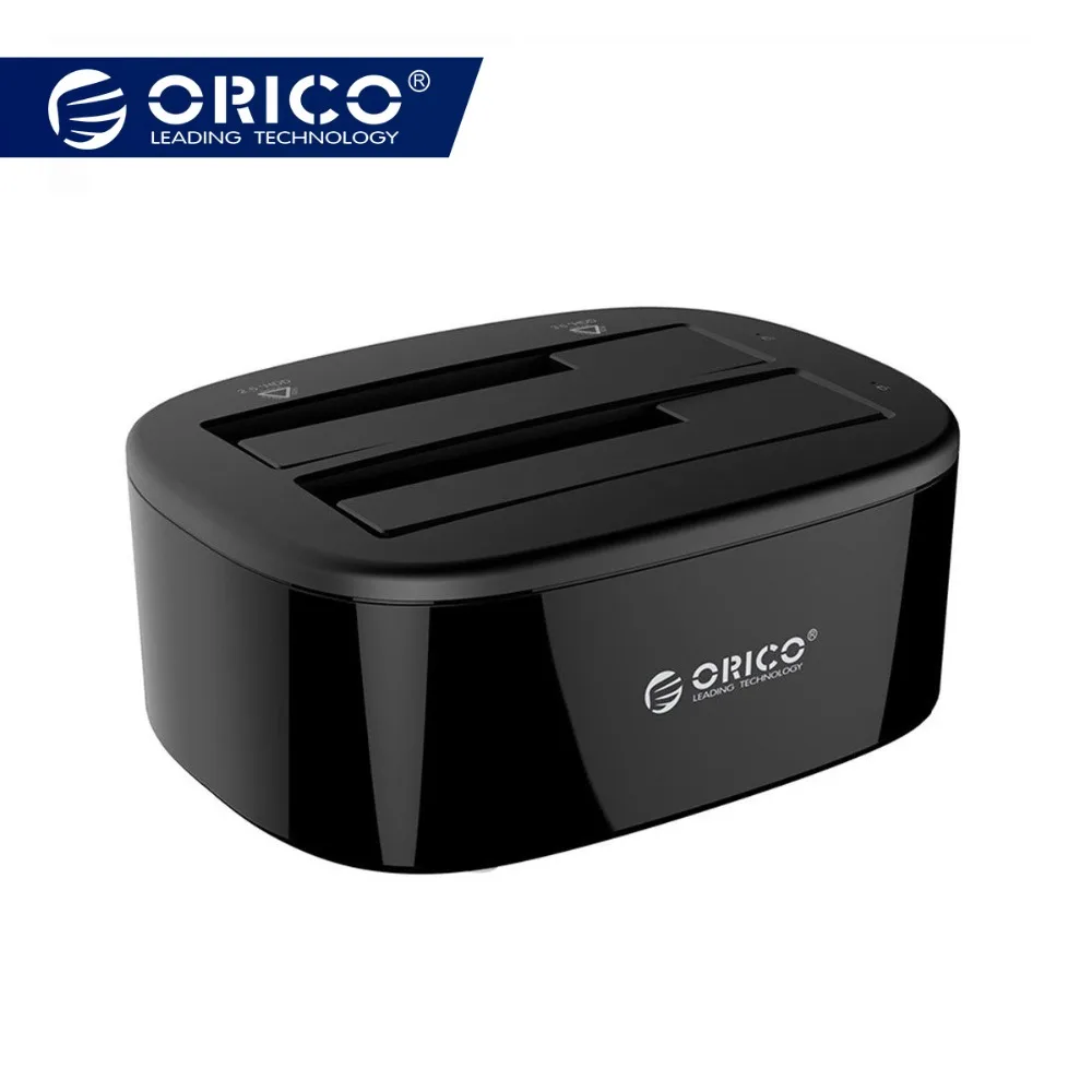

Orico Big promotion black universal dock support 2.5/3.5 hdd ssd with PC clone function