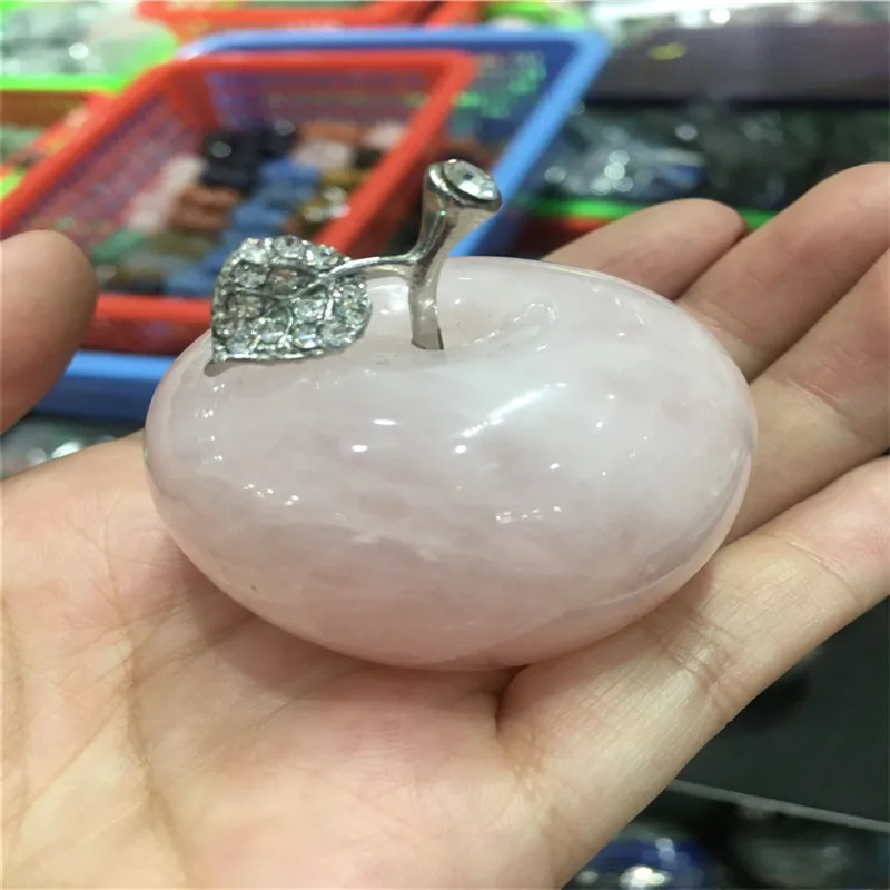 

1pcs Natural and beautiful crystal apple gift