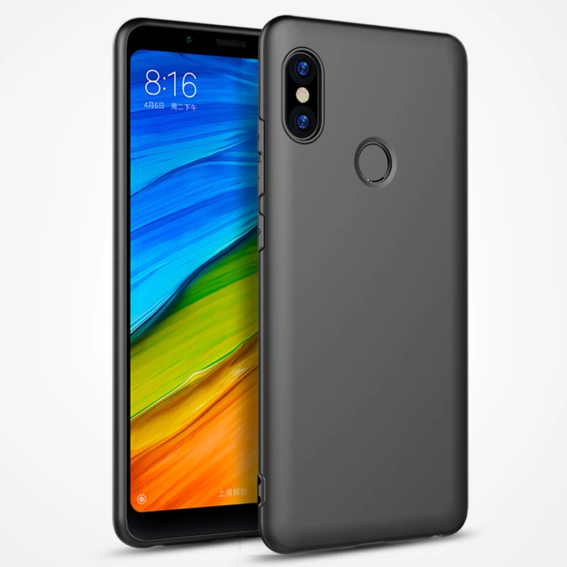 for Xiaomi Redmi Note 5 Pro TPU Case Silicone Bumper Matte Soft Back