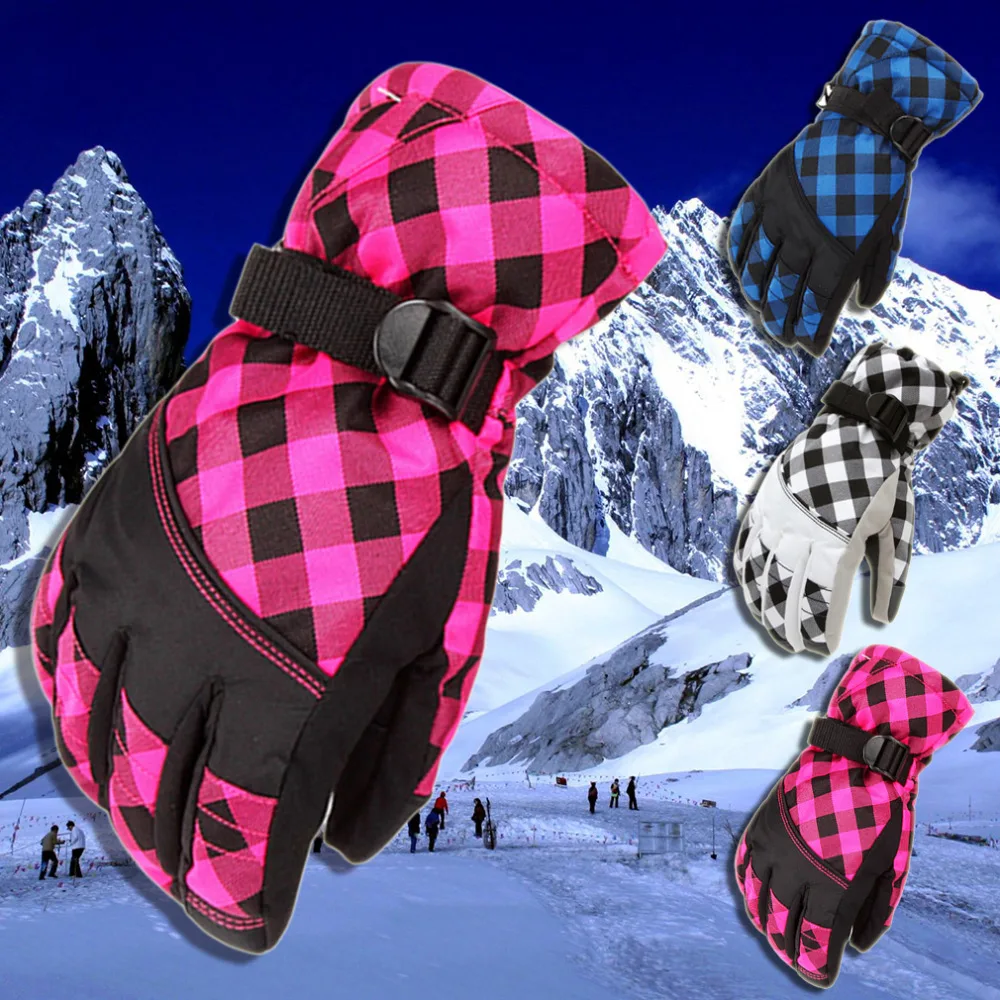 Snowboard font b Gloves b font Snowmobile Motorcycle Riding Winter font b Gloves b font Windproof