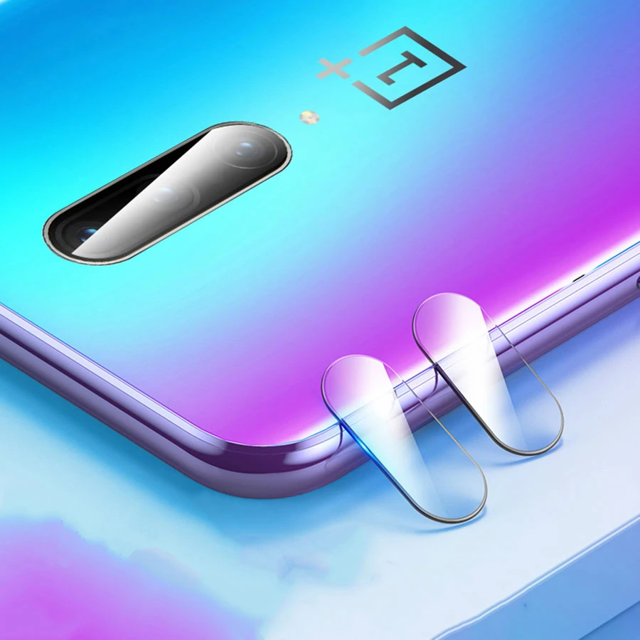 

2 pcs Back Camera Lens Clear Tempered Glass For One Plus OnePlus 7 Pro 6T 6 5T 5 3T 3 Screen Protector Protective Film HD Cover