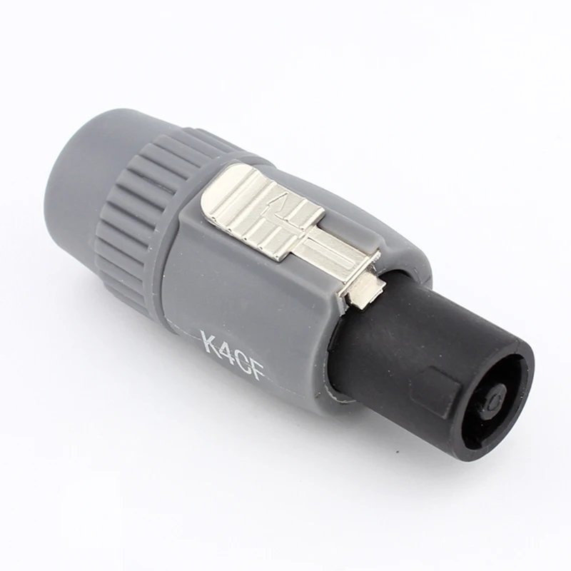50 шт. Профессиональный кольцевой динамик NL4FC разъем Monster Cable XLR 4 контактный