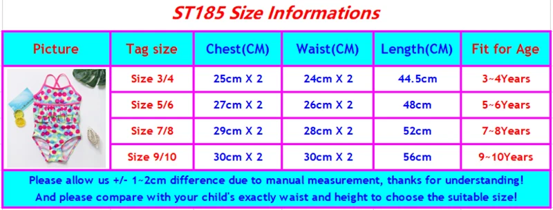 От 3 до 13 лет, купальник для девочек, Цельный купальник для девочек в полоску, стильный детский купальный костюм высокого качества, детский пляжный wear-ST186/SW623