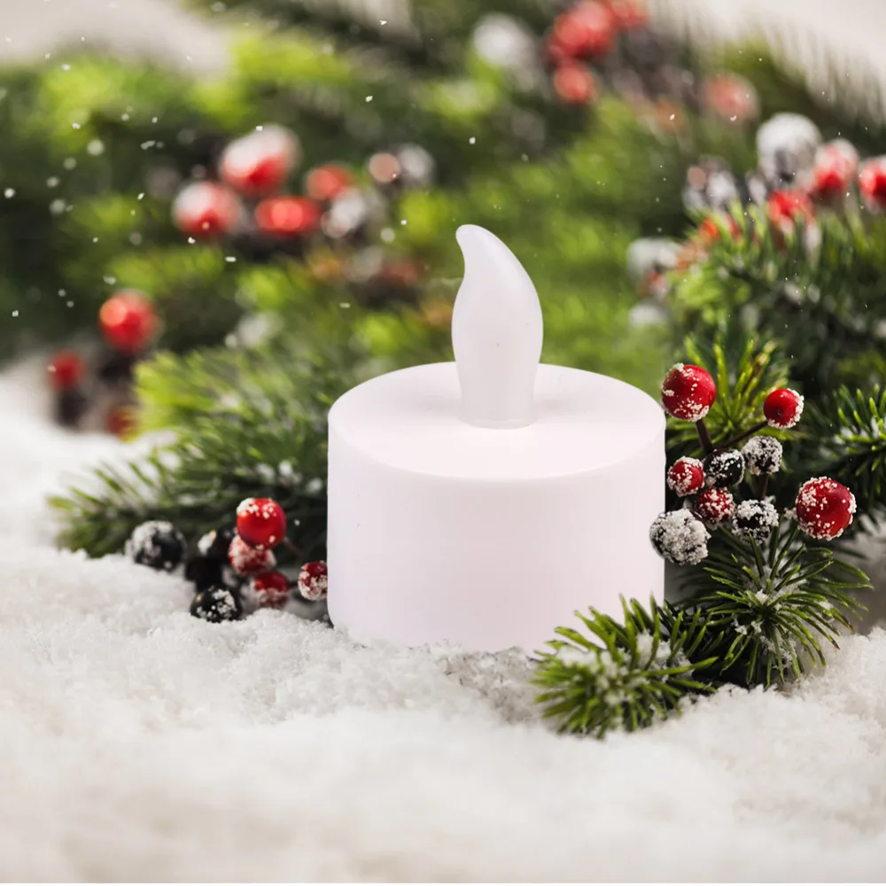 Aliexpress Buy OurWarm 24PCS LED Tea Light Candles Battery Powered Flameless Candles for Christmas Halloween Decoration Home Decor and Lighting from