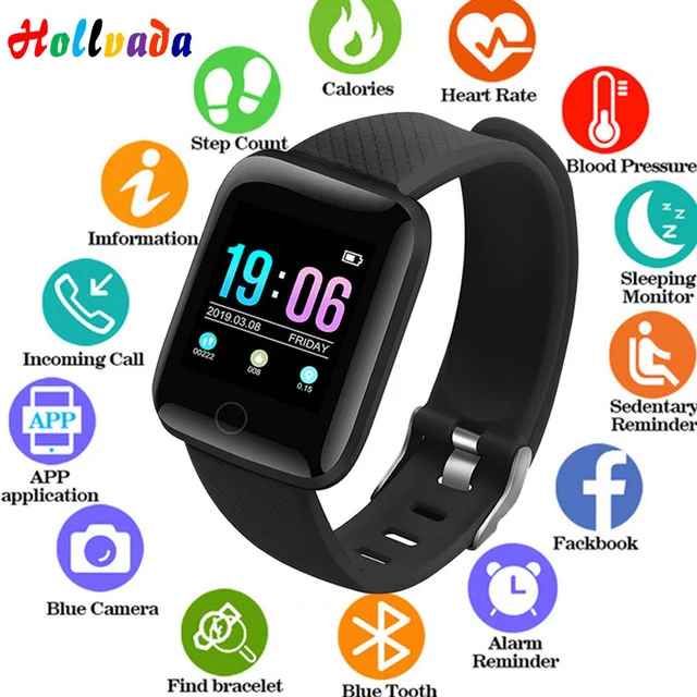 

Smart Watch Men Waterproof Sport Fitness Activity Tracker Women Smartwatch Heart Rate Sleep Monitoring Wristband Multi-languag