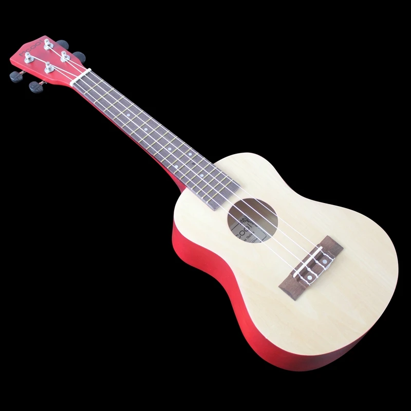 Mcool укулеле 21 дюймов Ukelele сопрано 4 струны Гавайская ель липа гитара Uke струнный инструмент