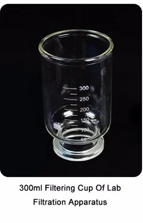1L filter head of vacuum filtration apparatus (10)