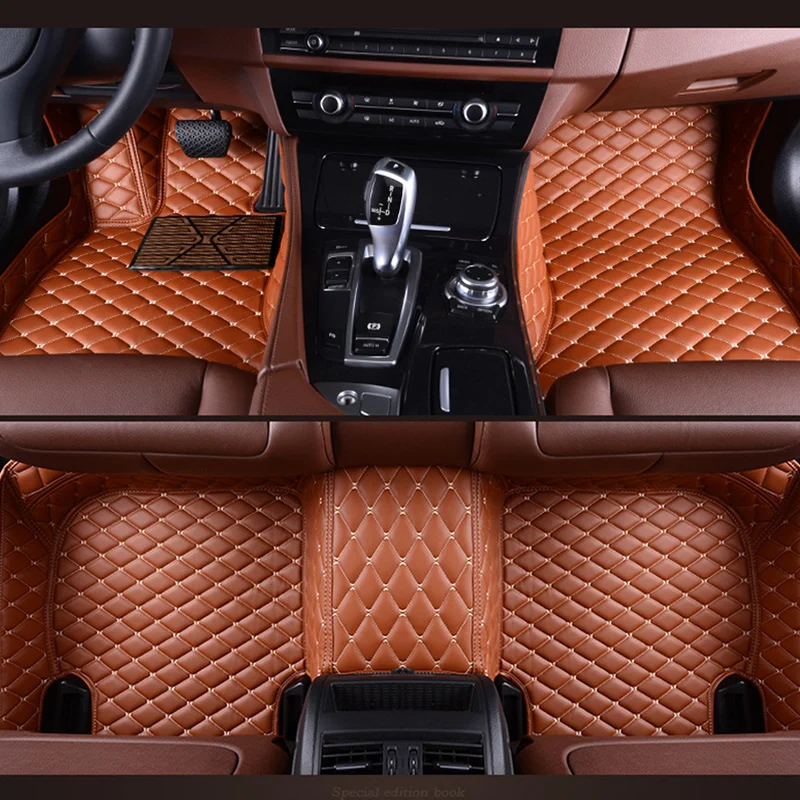 

car floor mats for Land Rover Discovery 3/4 freelander 2 Range Rover Sport Evoque 3D car styling carpet liner Custom foot mats