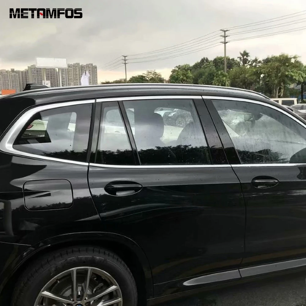 Оконная полоса из нержавеющей стали для BMW X3 2018 2019 декоративная литье отделка