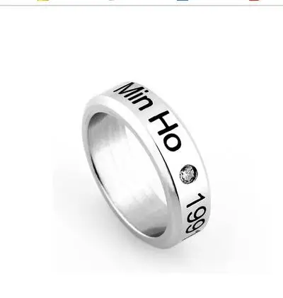 Вента Аль пор мэр KPOP shinee anillo de Plata Los Hombres o Las Mujeres anillos отправить кожаный шнур|cord|cord