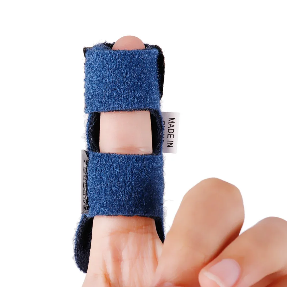 2 шт. Регулируемая пальцевая шина фиксатор опоры защита для снятия боли при переломах пальцев фиксация первой помощи медицинские инструменты#255335