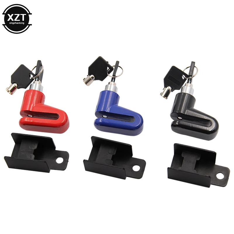 Motorcycle Wheel Disc Brake Lock Anti Theft Alarm for Scooter