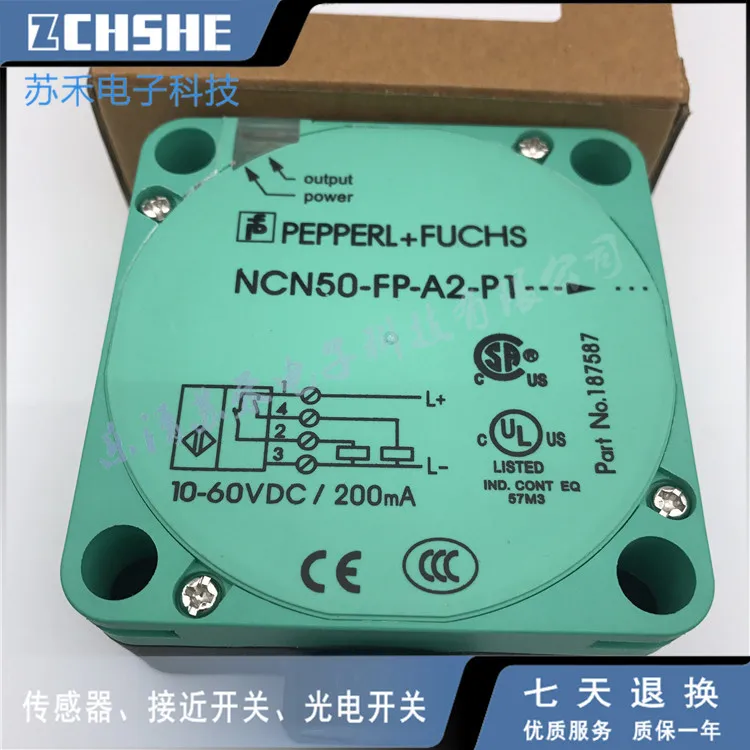 NCN50-FP-E0-P1 NCN50-FP-E2-P1 NCN50-FP-A0-P1 NCN50-FP-A2-P1 NCN50-FP-Z2-P1 P+ F датчик приближения Сенсор набор высококачественных разных накладных