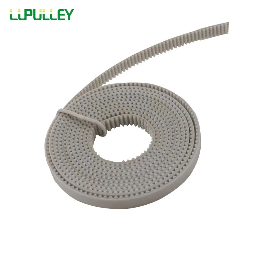 LUPULLEY S2M 6 мм/10 мм открытый ремень ГРМ 1 м/2 м/3 м/4 м/5 м/6 м/7 м/8 м/9 м/10 м шаг длина ширина