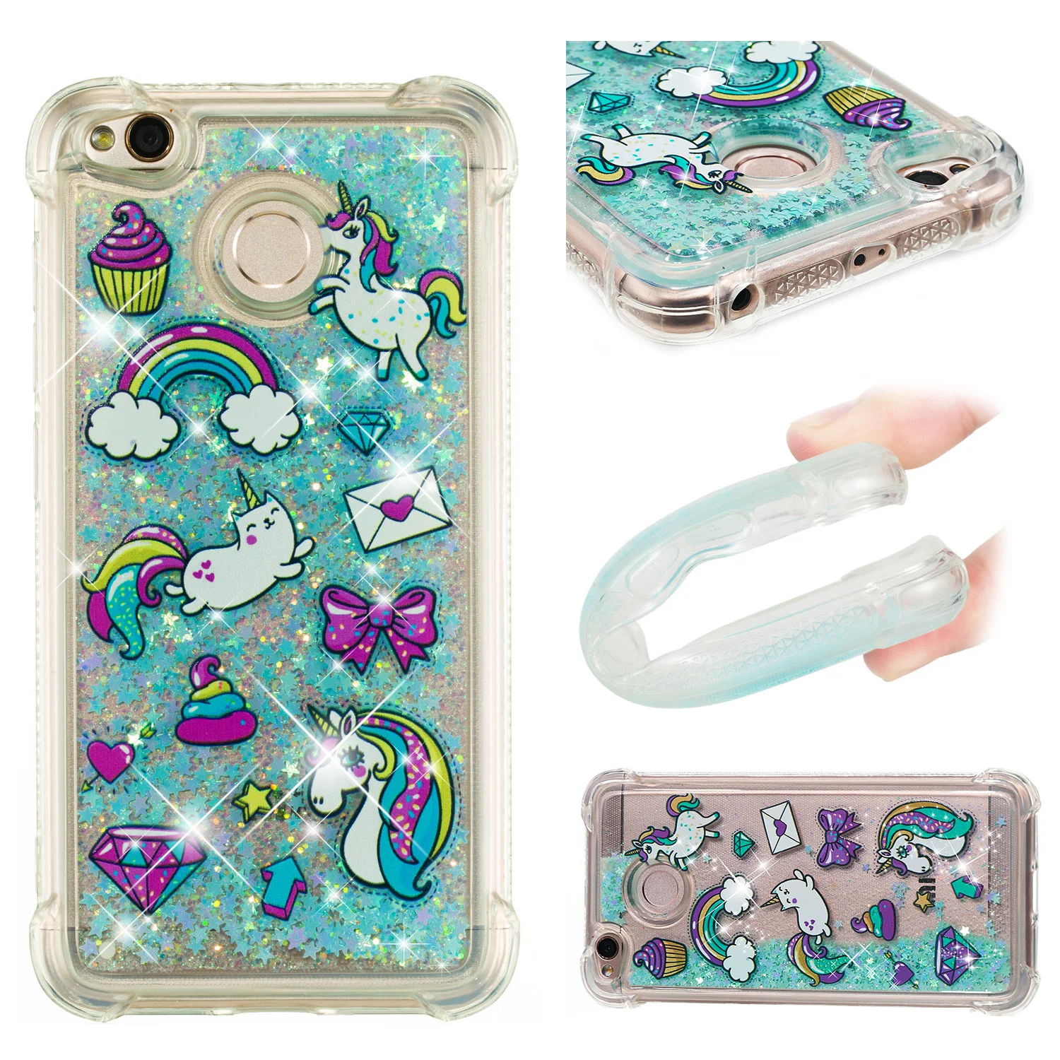 Чехол Xiao mi Red mi 4X Dyna mi c Love Heart quicksand чехол Xao mi xiomi Red mi 4X Red mi 4X X4 мягкий силиконовый Блестящий Прозрачный чехол из ТПУ