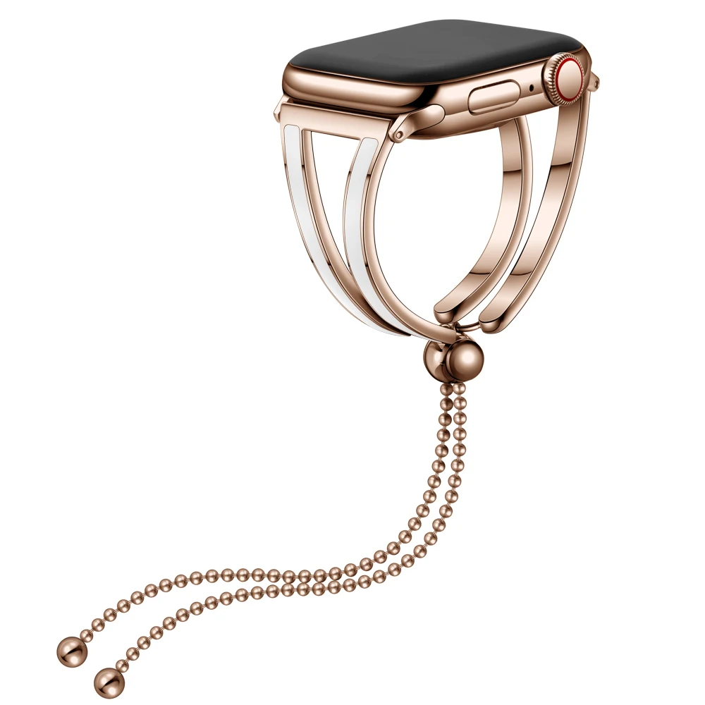 Ремешок металлический для Apple Watch Band сменный браслет цвета розового золота IWatch