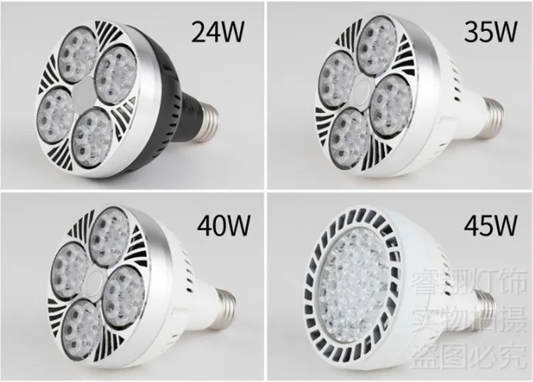 AC85-240V E27 40 Вт 35 Вт светодиодный трубки теплый белый свет энергосберегающая лампа люминесцентная пятно света лампы для гостиной